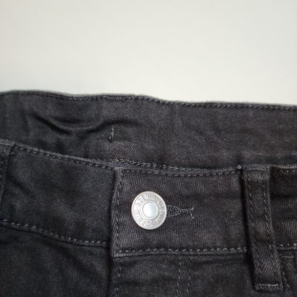 Adjustable Waist Girl's Black Jeans Size 11-12 (J) - Picture 4 of 11